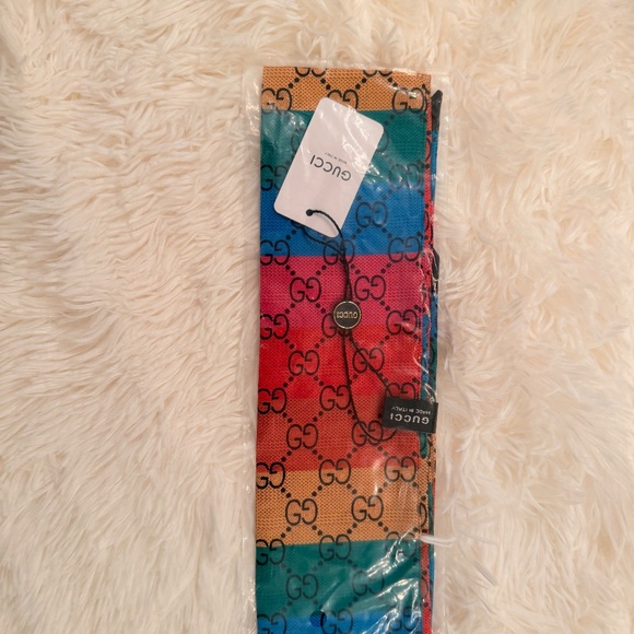 Silk Bandeau scarf - Picture 6 of 14